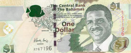 Bahamas 1 Dollar p71 2008